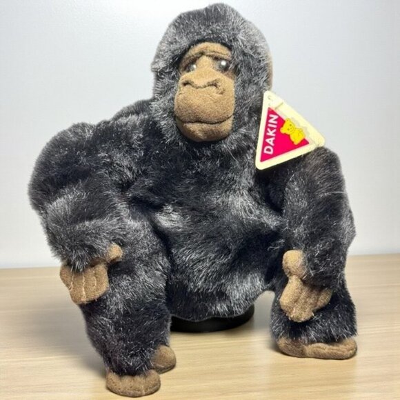 Vintage Dakin Applause Gorilla Plush Baby Grillo 12” Stuffed Animal Toy NWT - Picture 1 of 13